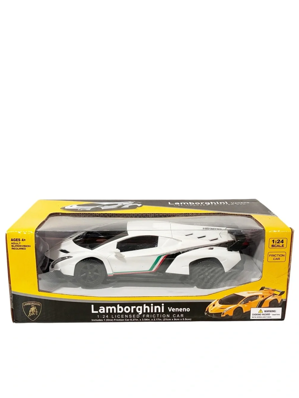 Lamborghini Veneno Remote Control Car RC 1:24 Lights Full Function Braha NEW